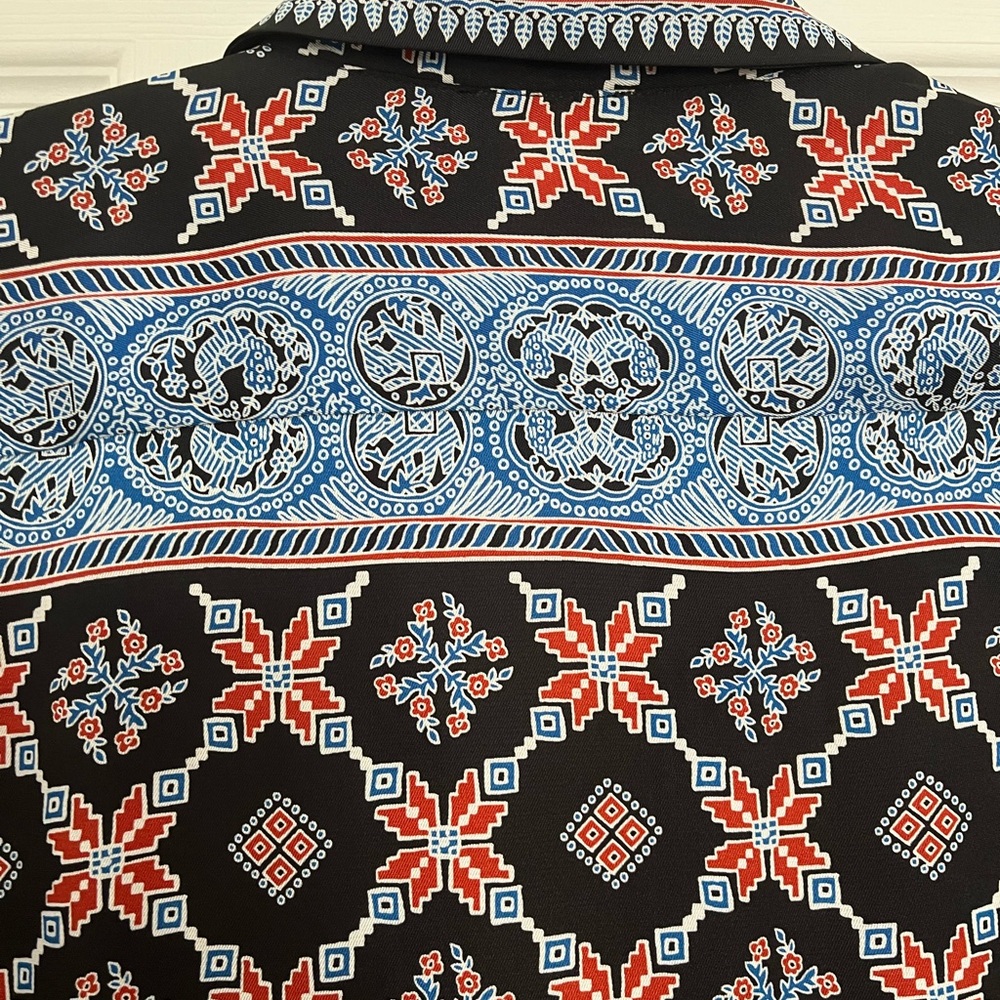 Sandro Rjoel Printed Midi Dress - Picture 8 of 11